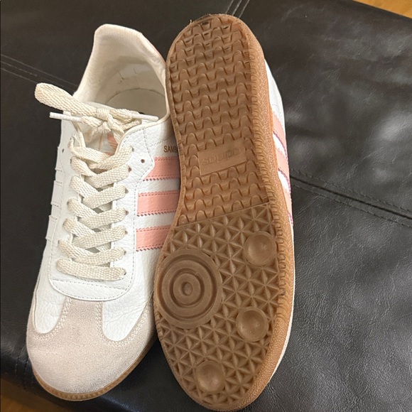 Adidas Samba Women's Pink and Cream - Picture 8 of 13